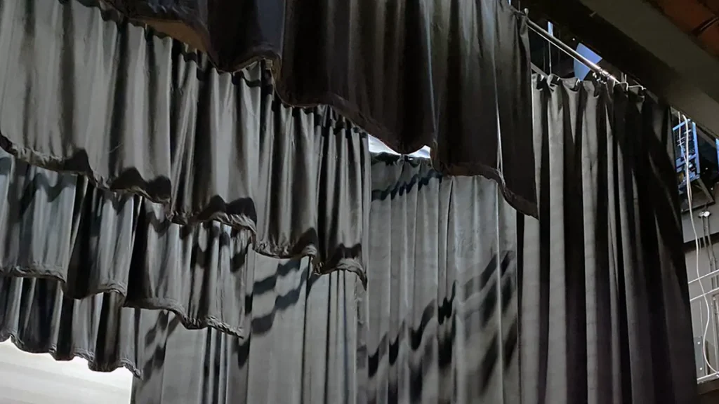 Drapes by J&C Joel at Yasmina British Academy